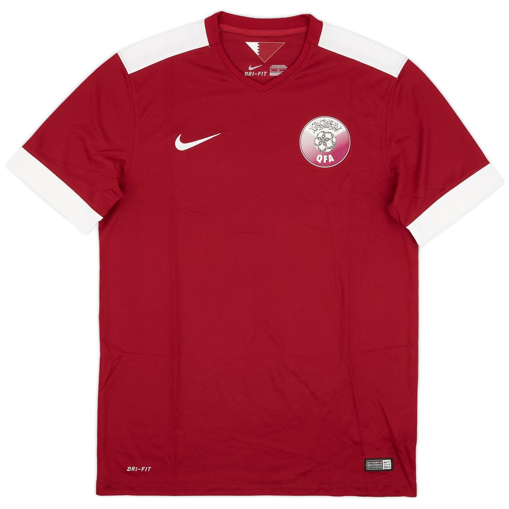 2014-15 Qatar Home Shirt - 10/10 - (M)