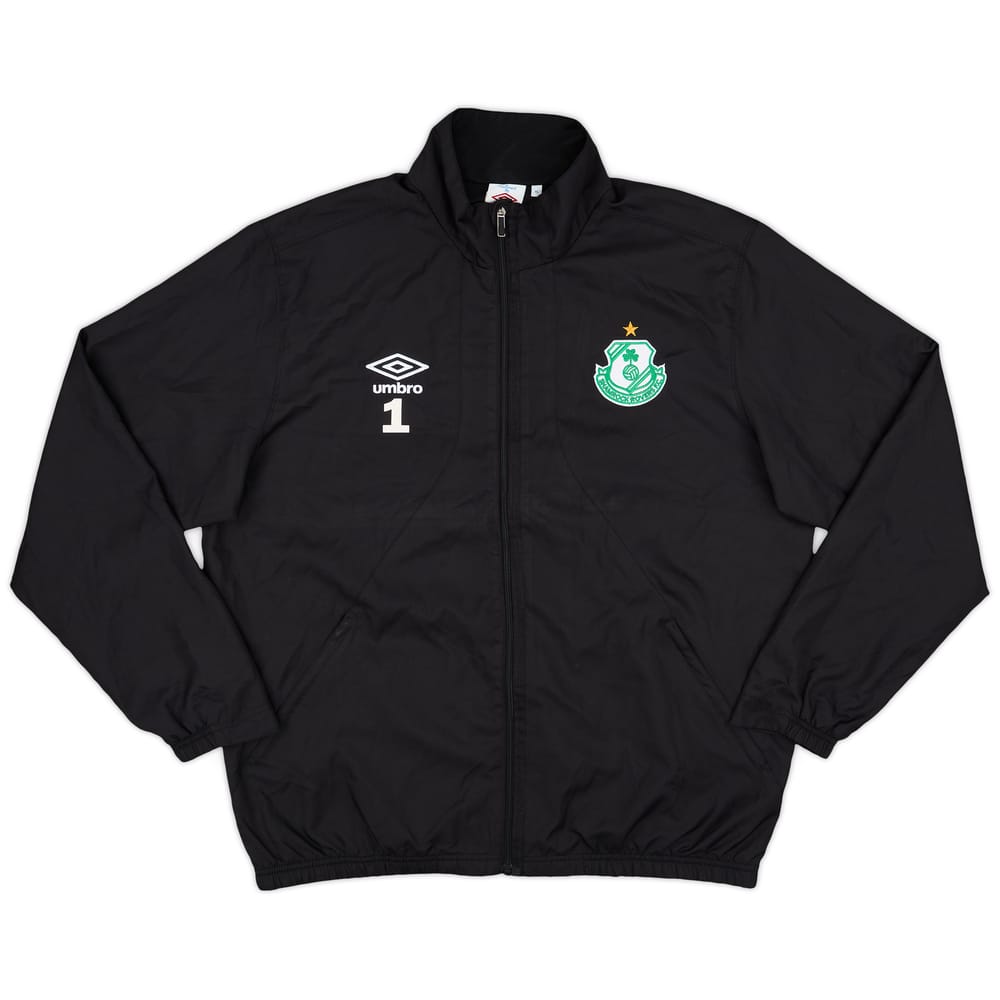 2012-13 Shamrock Rovers Player Issue Umbro Track Jacket #1 - 10/10 - (XL)