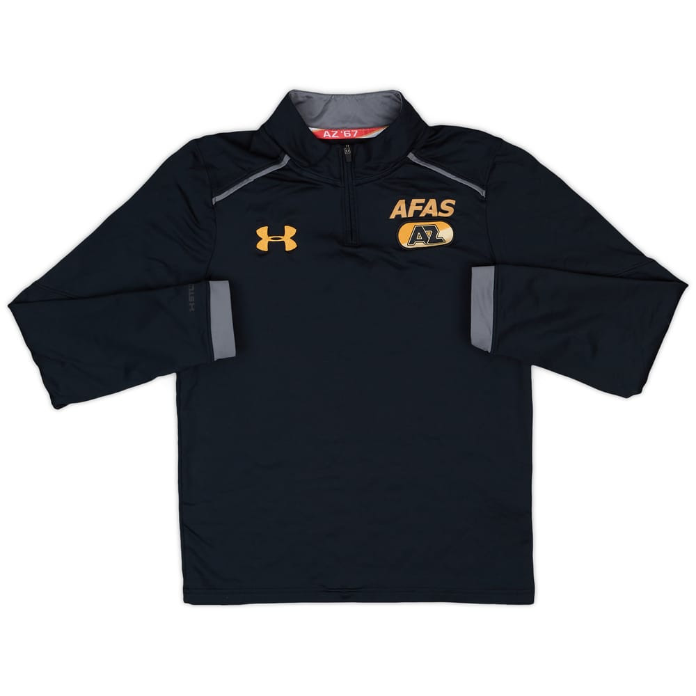 2017-18 AZ Alkmaar Under Armour 1/4 Zip Drill Top - 8/10 - (M.Boys)