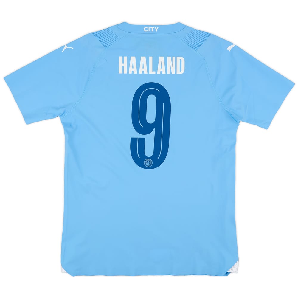 2023-24 Manchester City Authentic Home Shirt Haaland #9 (M)