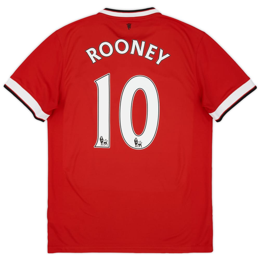 2014-15 Manchester United Home Shirt Rooney #10 - 6/10 - (M)