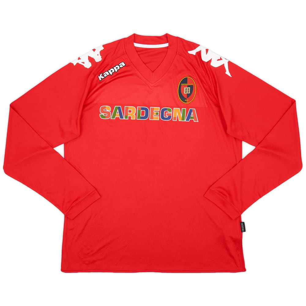 2012-13 Cagliari Calcio Third L/S Shirt - 9/10 - (L)