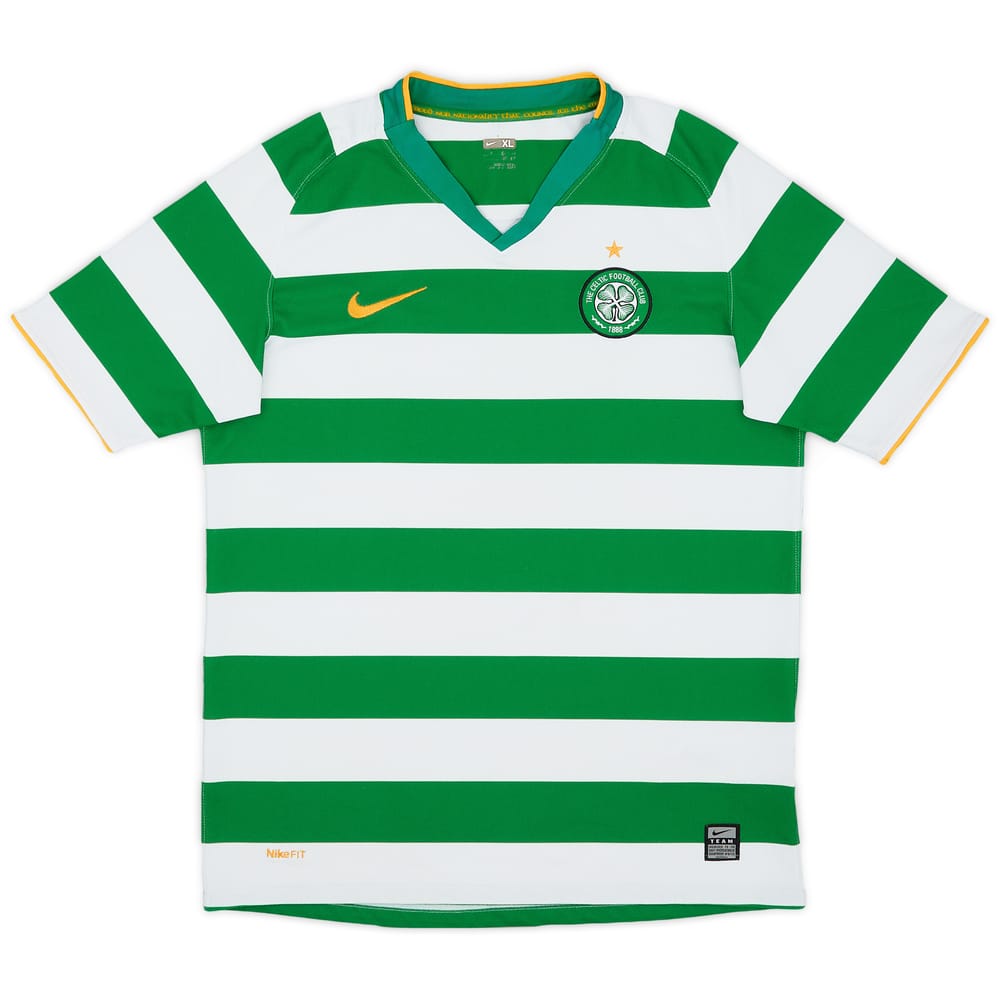 2008-10 Celtic Home Shirt - 8/10 - (XL.Boys)