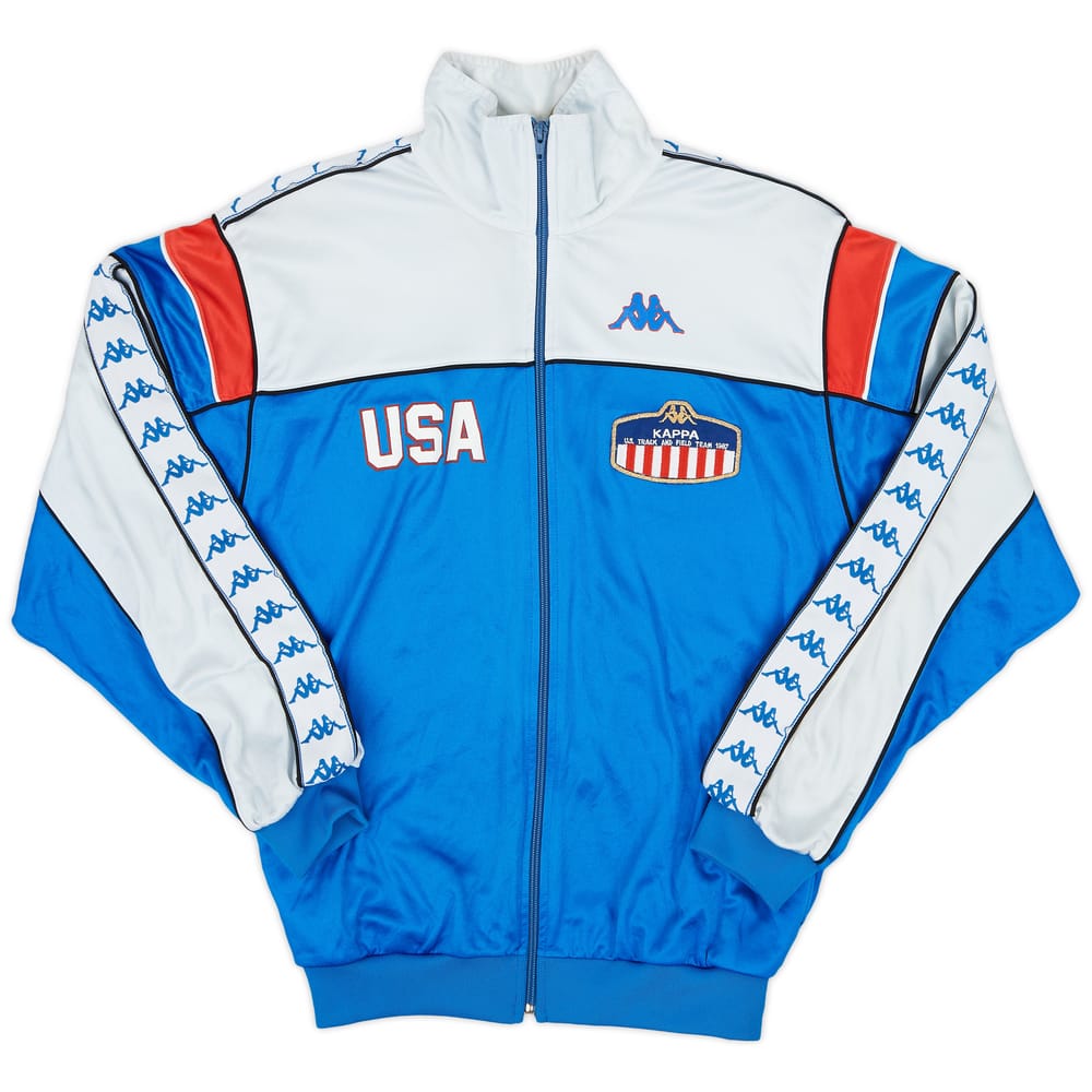 1987-88 USA Olympics Kappa Track Jacket - 7/10 - (M)