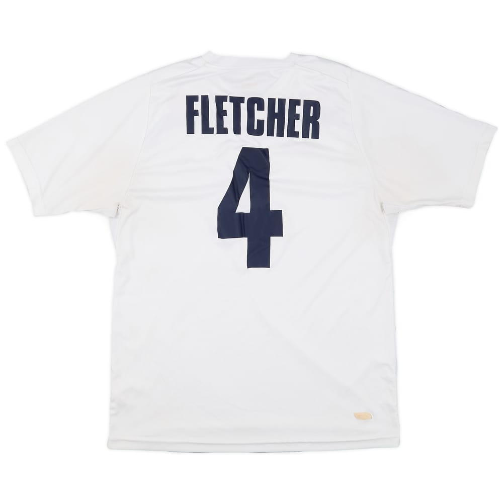 2010-11 Defence Force Away Shirt Fletcher #4 - 7/10 - (L)