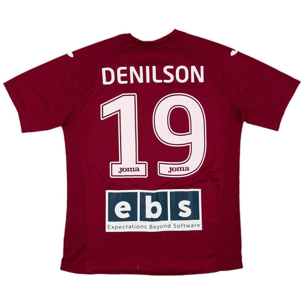 2013-14 Cluj Home Shirt Denilson #19 - 8/10 - (M)