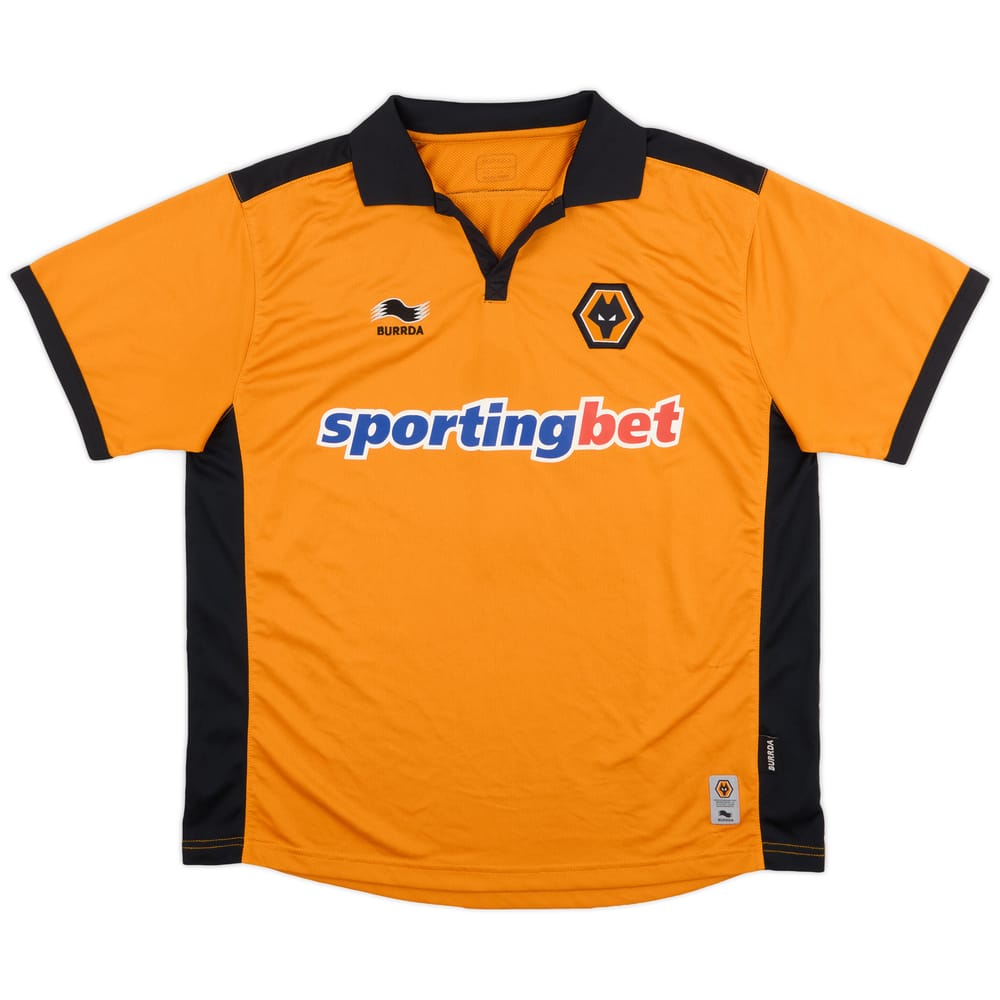2010-11 Wolves Home Shirt - 9/10 - (XL)