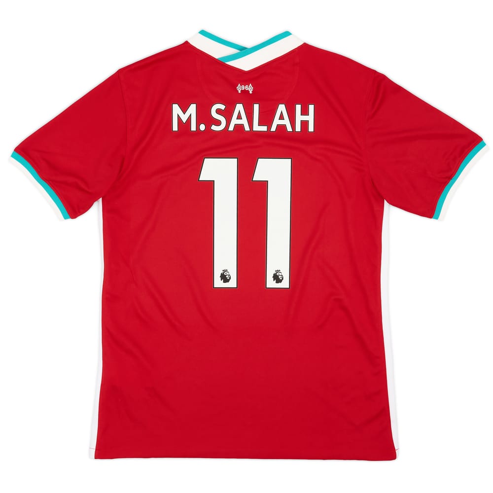 2020-21 Liverpool Home Shirt M.Salah #11 - 8/10 - (M)