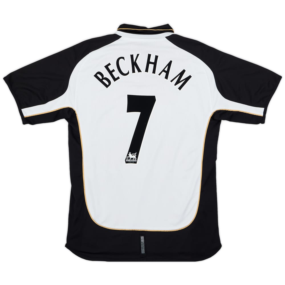 2001-02 Manchester United Centenary Away/Third Shirt Beckham #7 - 5/10 - (XL)