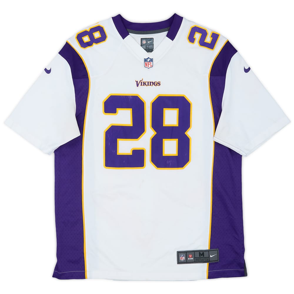2012 Minnesota Vikings Peterson #28 Nike Game Away Jersey - 5/10 - (M)