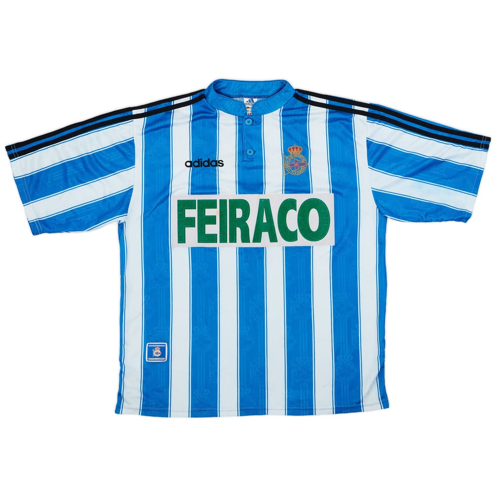 1996-98 Deportivo Home Shirt - 6/10 - (XL)