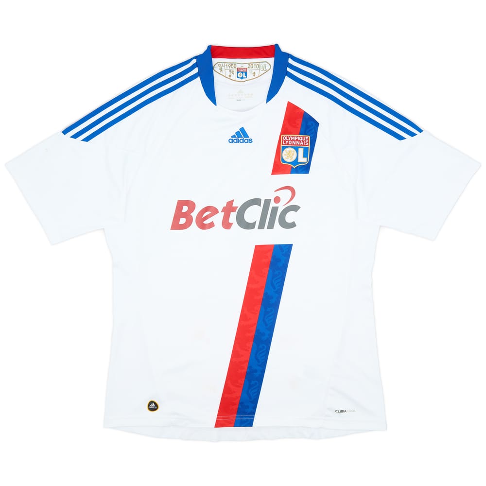 2010-11 Lyon Home Shirt - 7/10 - (XL)