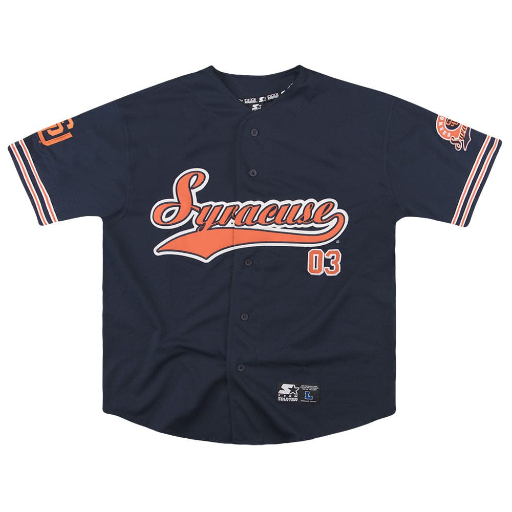 1990s Syracuse Orange Starter Baseball Jersey (Away) L