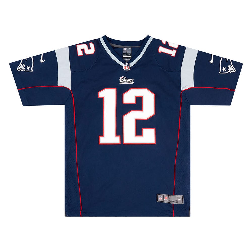 2012-16 New England Patriots Brady #12 Nike Game Jersey (Home) Y