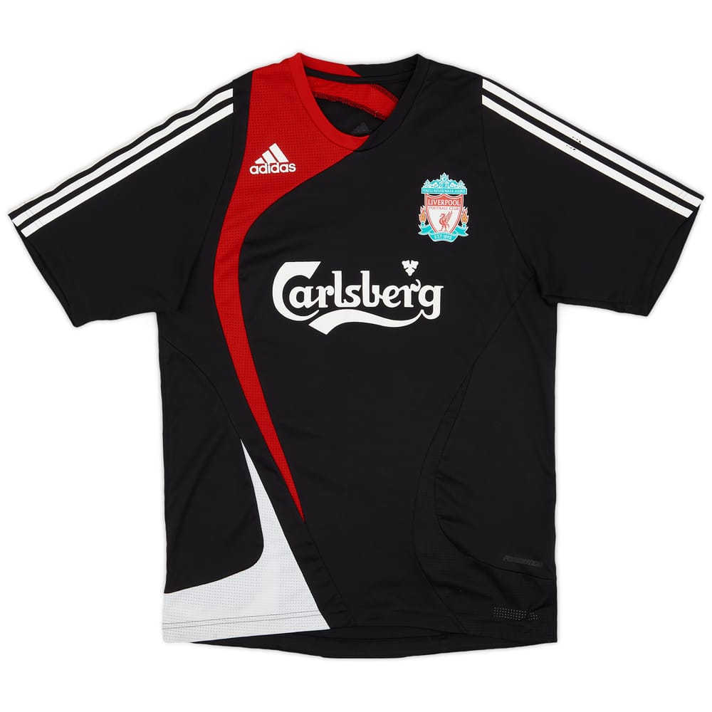 2007-08 Liverpool adidas Training Shirt - 8/10 - (M)