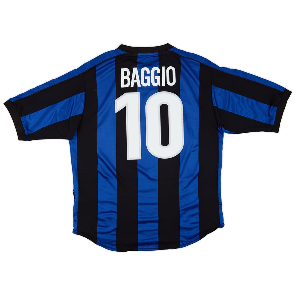 1999-00 Inter Milan Home Shirt Baggio #10 - 5/10 - (L)