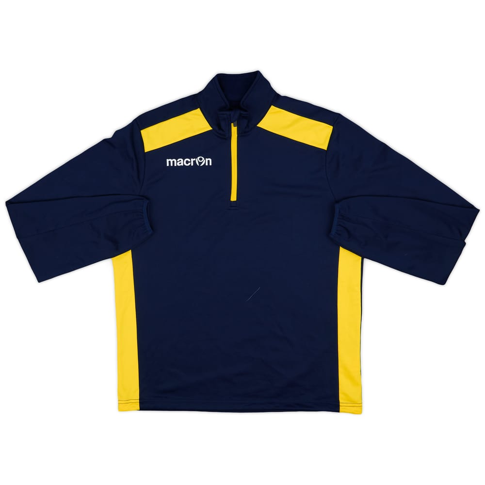 2012-13 Macron Template 1/4 Zip Training Top - 8/10 - (M)