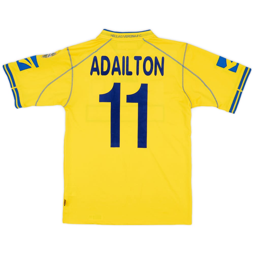2004-05 Hellas Verona Away Shirt Adailton #11 - 8/10 - (L)