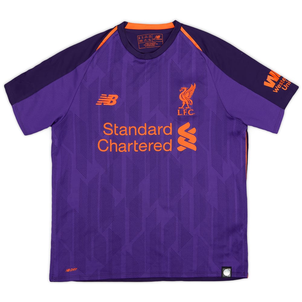 2018-19 Liverpool Away Shirt - 6/10 - (L.Boys)