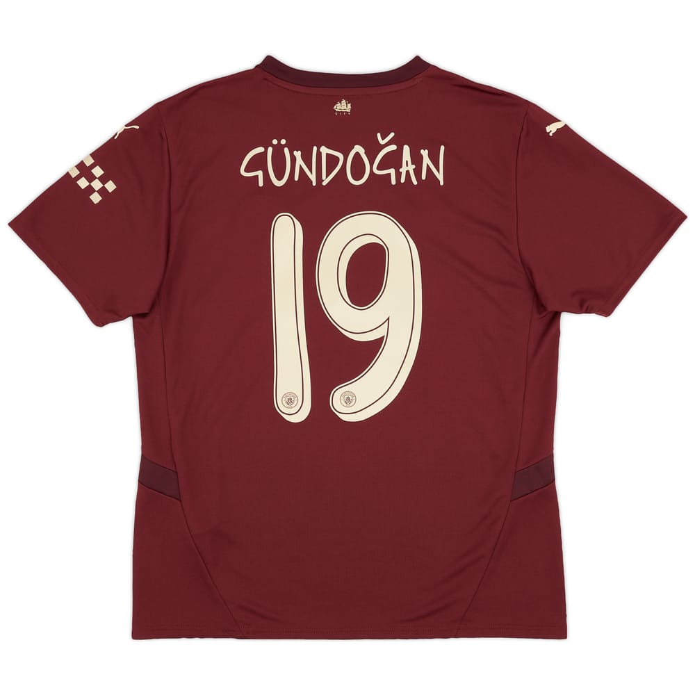 2024-25 Manchester City Third Shirt Gundogan #19