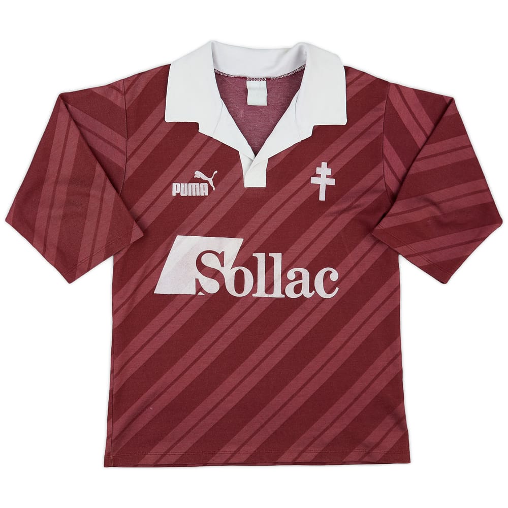 1988-91 Metz Home Shirt - 8/10 - (S)