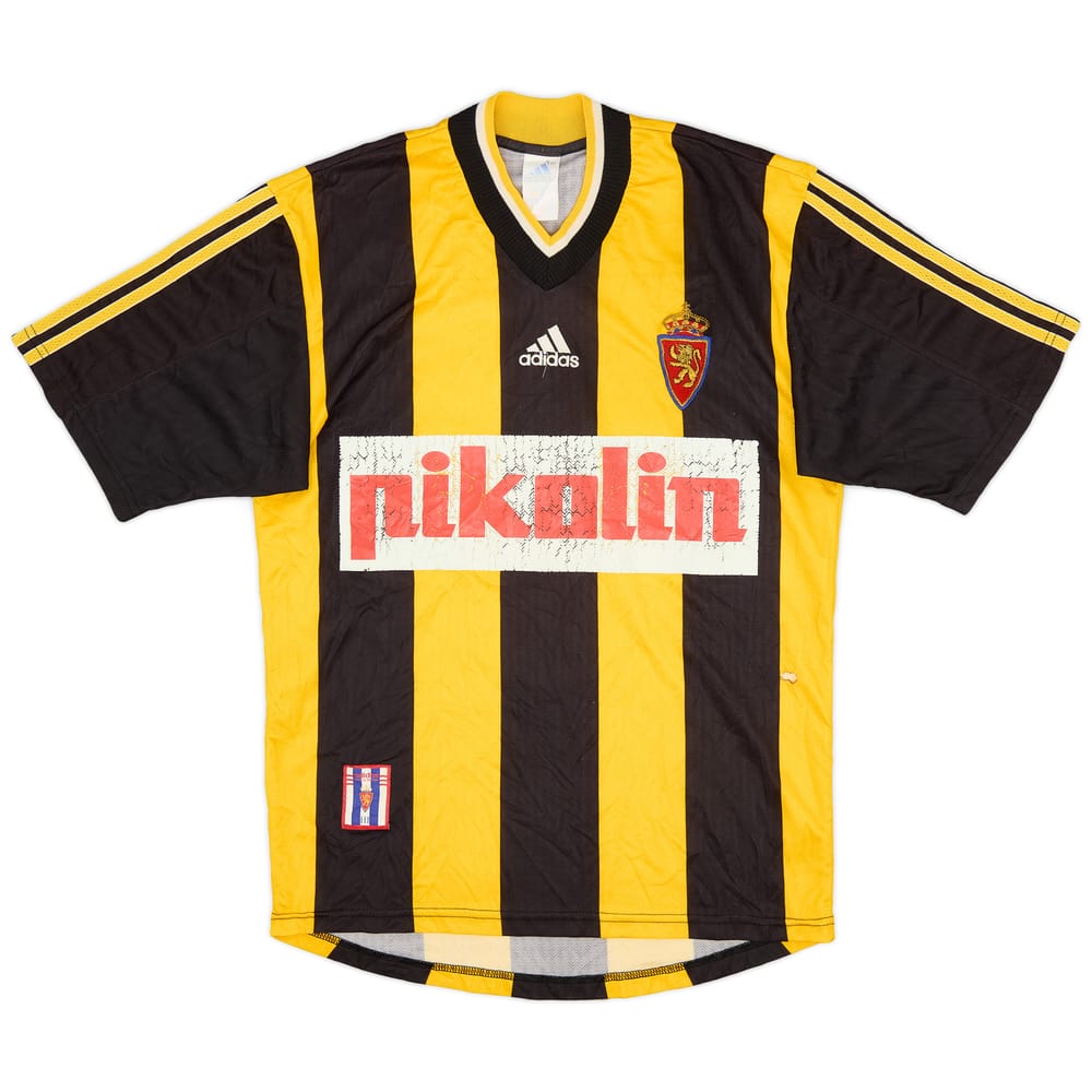 1998-99 Real Zaragoza Away Shirt #10 - 5/10 - (S)