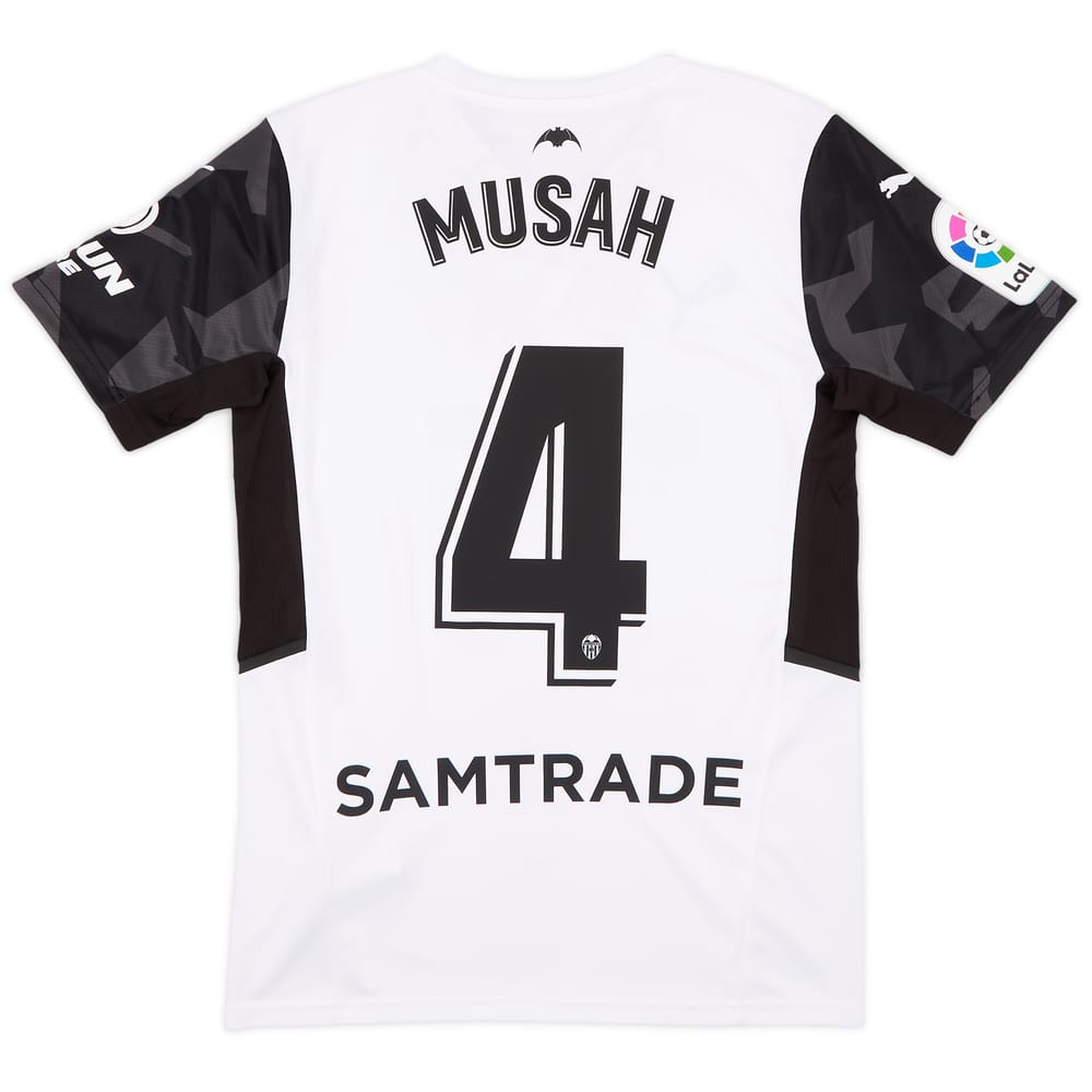 2021-22 Valencia Home Shirt Musah #4 (S)