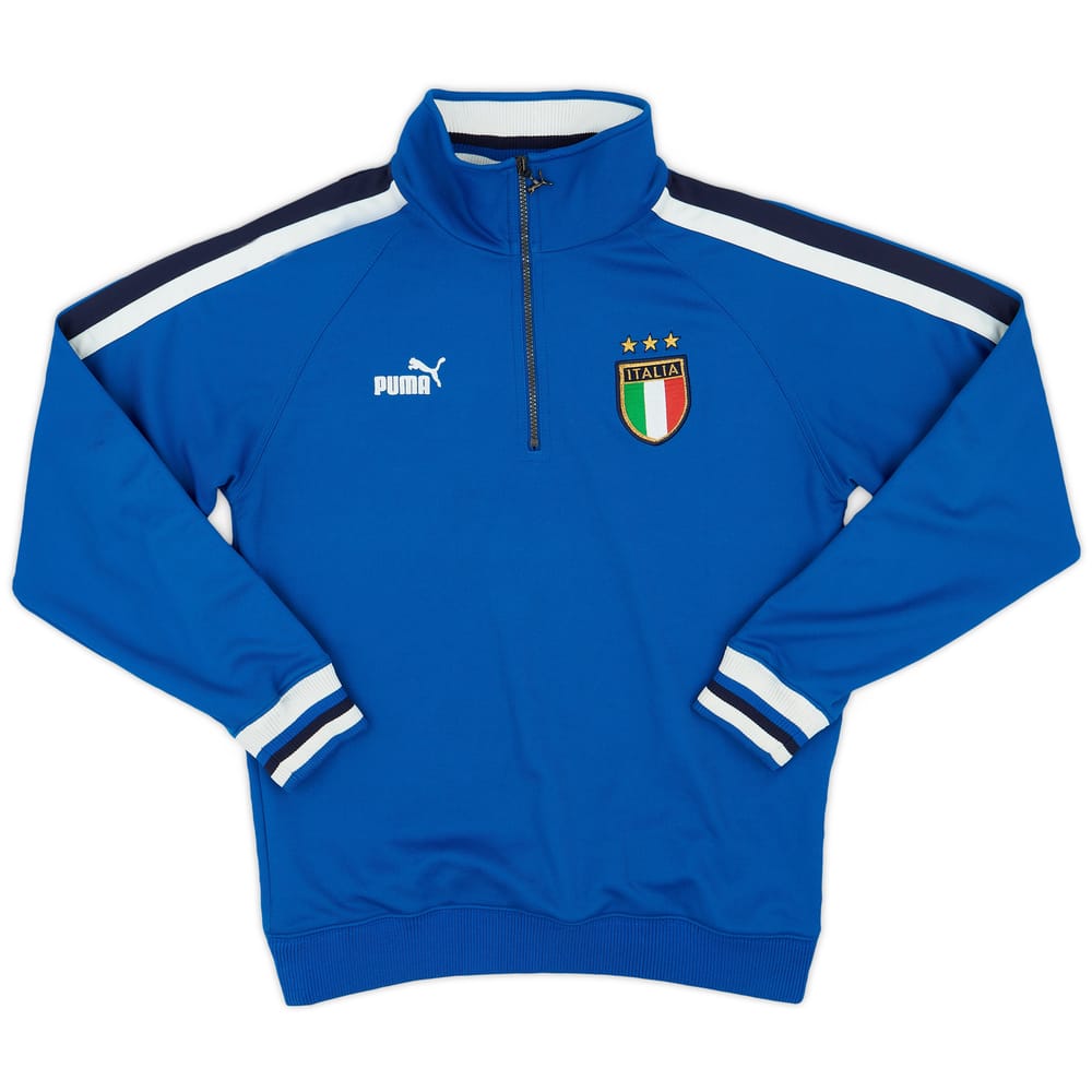 2003-04 Italy Puma 1/4 Zip Track Jacket - 9/10 - (S)