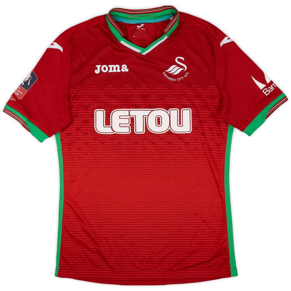 2017-18 Swansea Away Shirt - 6/10 - (S)