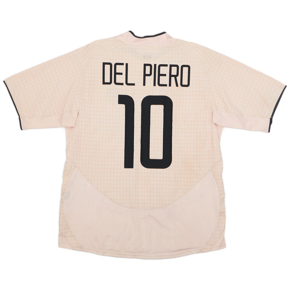 2003-04 Juventus Away Shirt Del Piero #10 - 6/10 - (L)