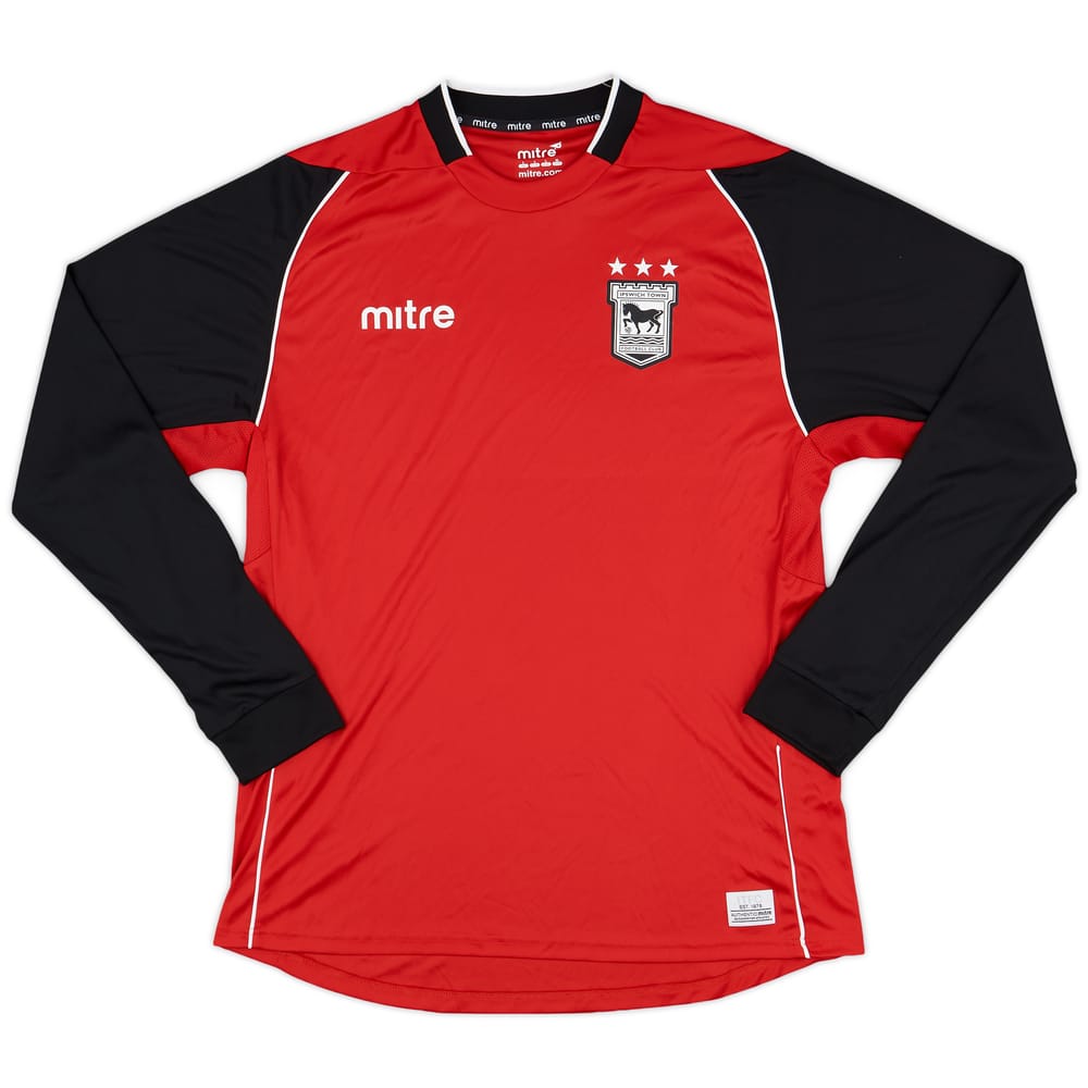 2013-14 Ipswich Away L/S Shirt - 9/10 - (L)