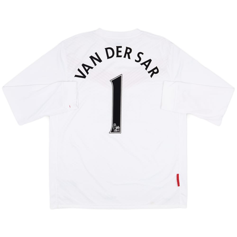 2009-10 Manchester United GK Shirt Van Der Sar #1 - 7/10 - (XL)