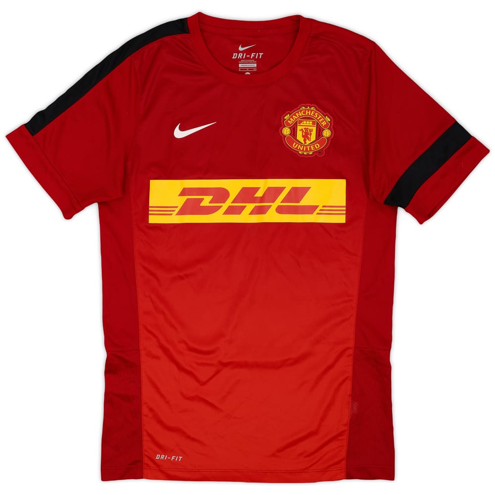 2013-14 Manchester United Nike Training Shirt - 9/10 - (S)