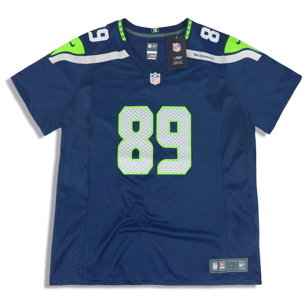 2018 Seattle Seahawks Baldwin #89 Nike Game Jersey (Home) Womens (XXL) - W/Tags
