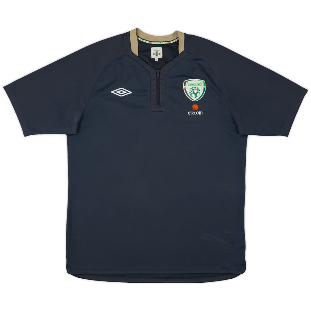 2010-12 Ireland Umbro 1/4 Zip Training Top - 7/10 - (XL)
