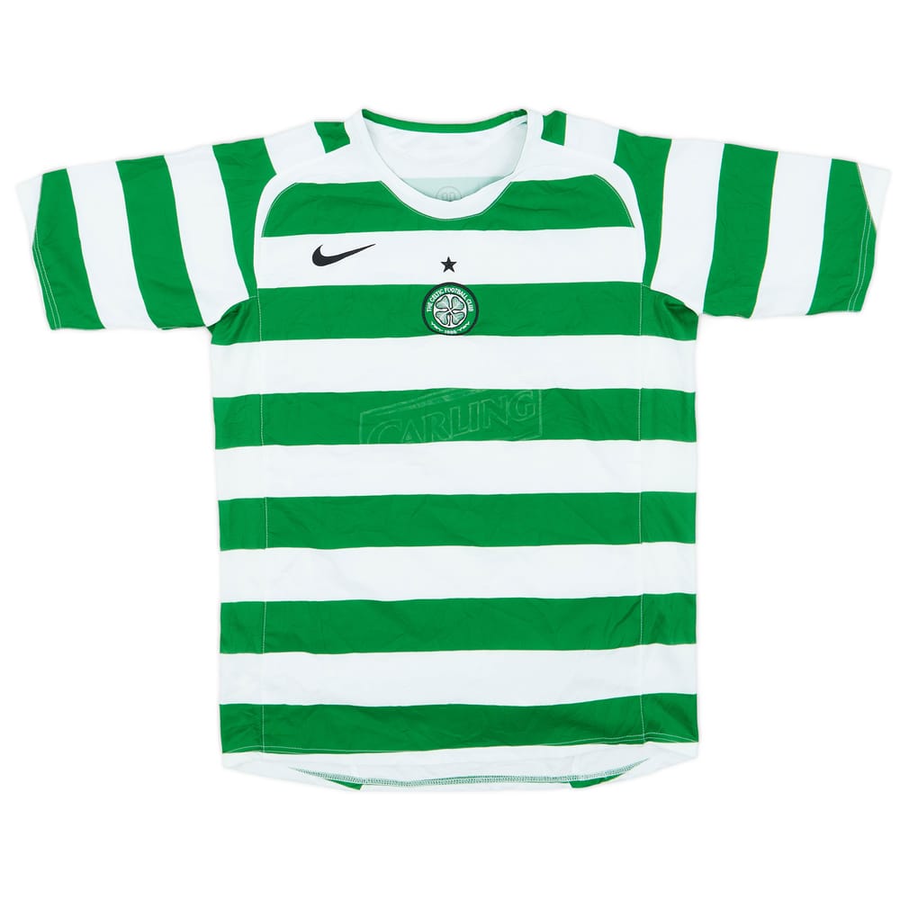 2005-07 Celtic Home Shirt - 4/10 - (XL.Boys)