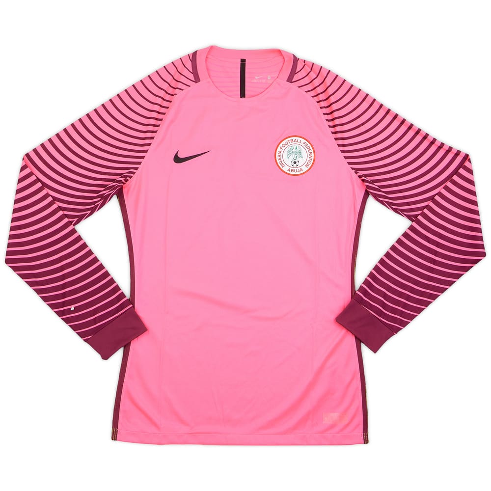 2016-18 Nigeria Authentic GK Shirt - 7/10 - (M)
