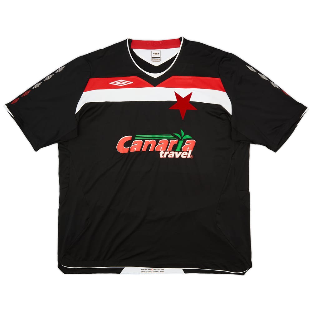 2008-09 Slavia Prague Away Shirt - 8/10 - (XXL)