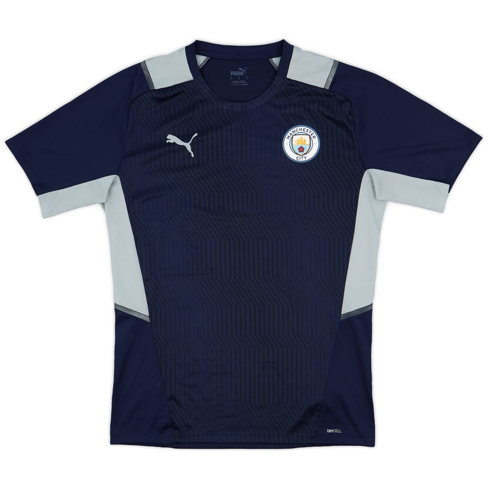 2021-22 Manchester City Puma Training Shirt - 9/10 - (L)