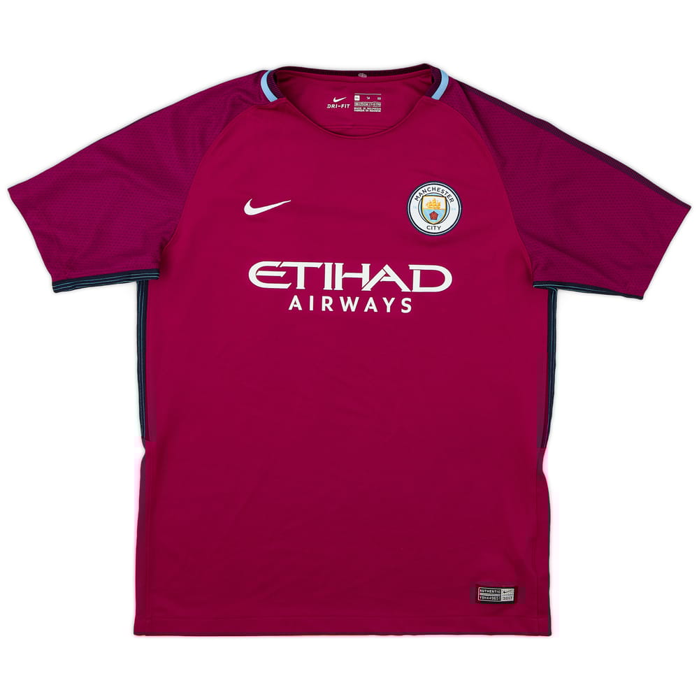 2017-18 Manchester City Away Shirt - 9/10 - (XL.Boys)