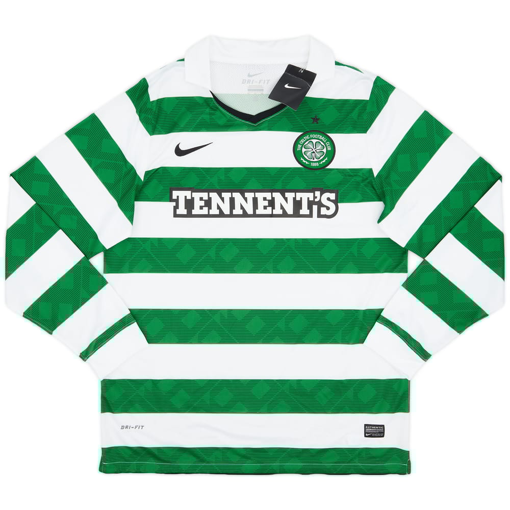2010-12 Celtic Home L/S Shirt (XL)