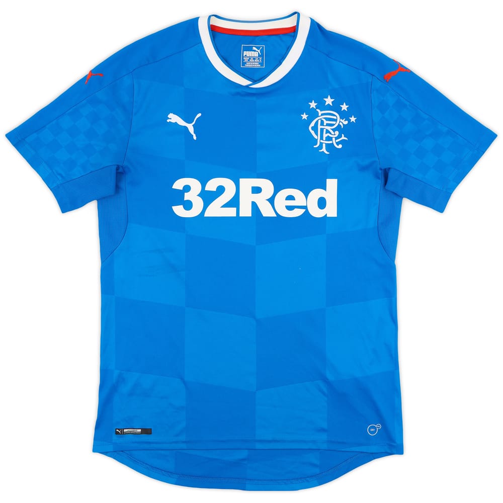 2016-18 Rangers Home Shirt - 8/10 - (M)