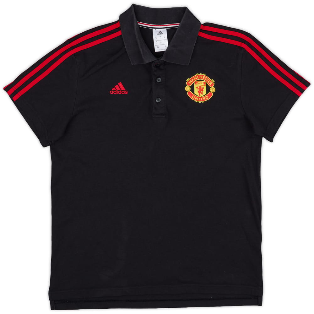 2015-16 Manchester United adidas Polo Shirt - 9/10 - (M)