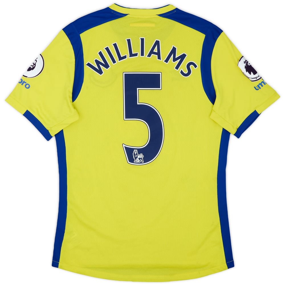 2016-17 Everton Third Shirt Williams #5 - 5/10 - (M)