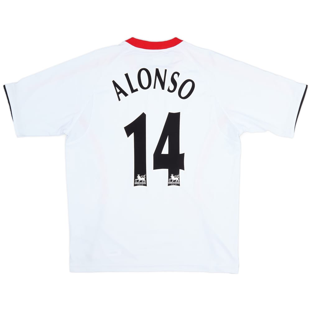 2005-06 Liverpool Away Shirt Alonso #14 - 8/10 - (L)