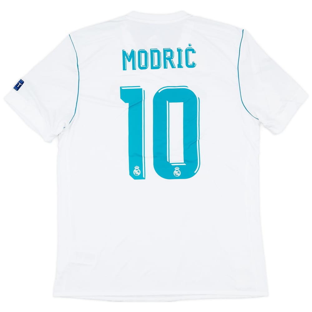 2017-18 Real Madrid Home Shirt Modric #10 (L)