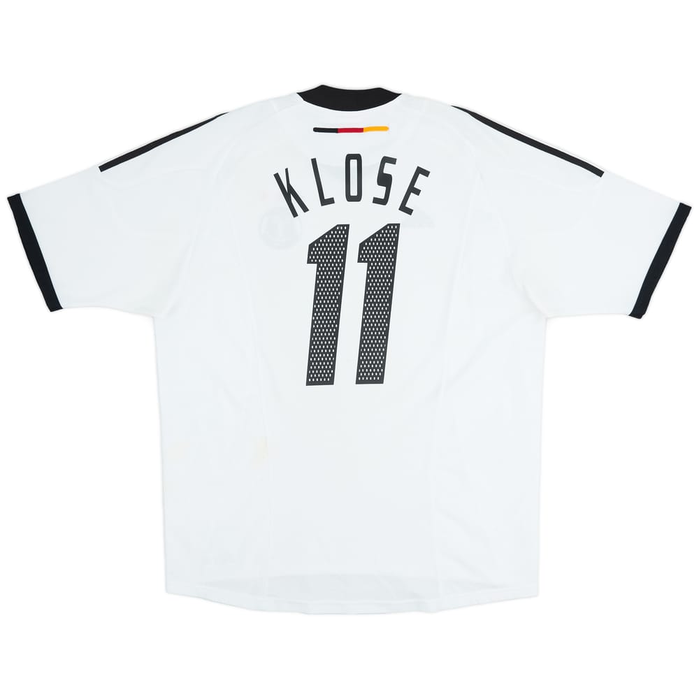 2002-04 Germany Home Shirt Klose #11 - 7/10 - (XL)