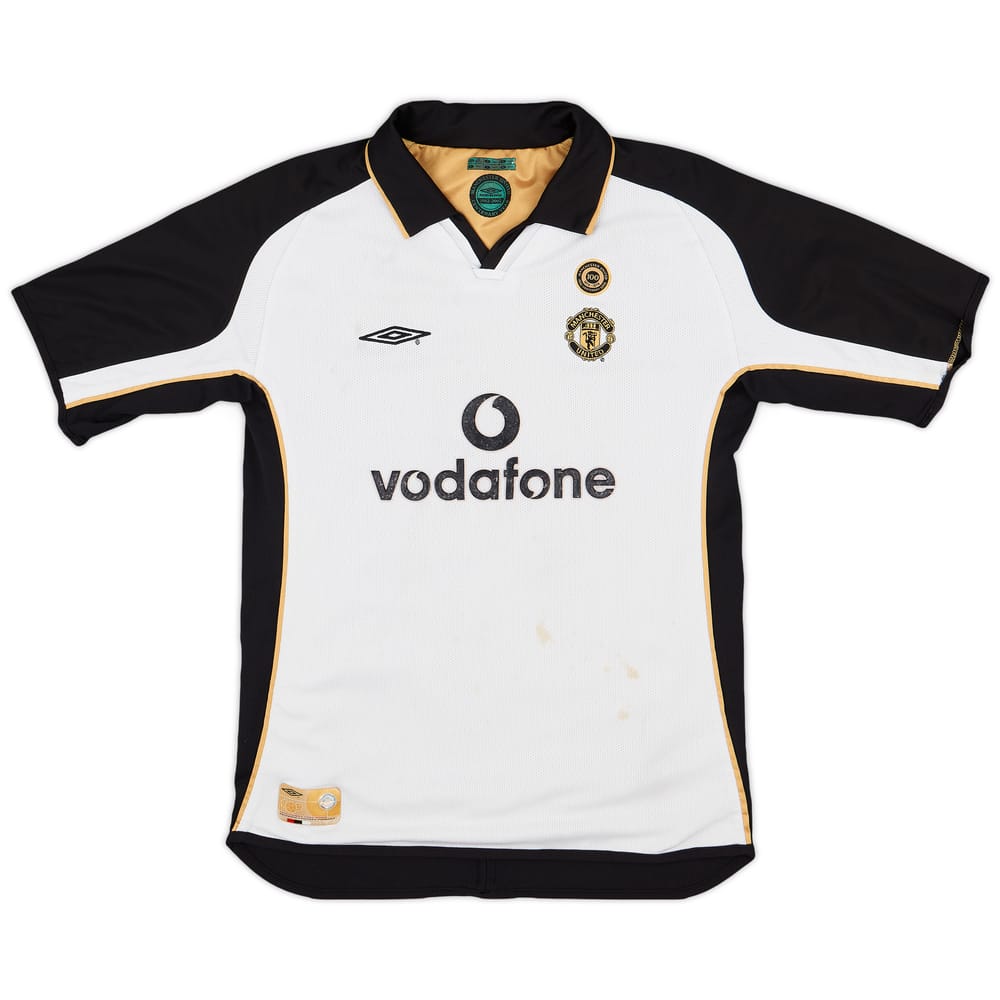 2001-02 Manchester United Centenary Away/Third Shirt - 5/10 - (L.Boys)