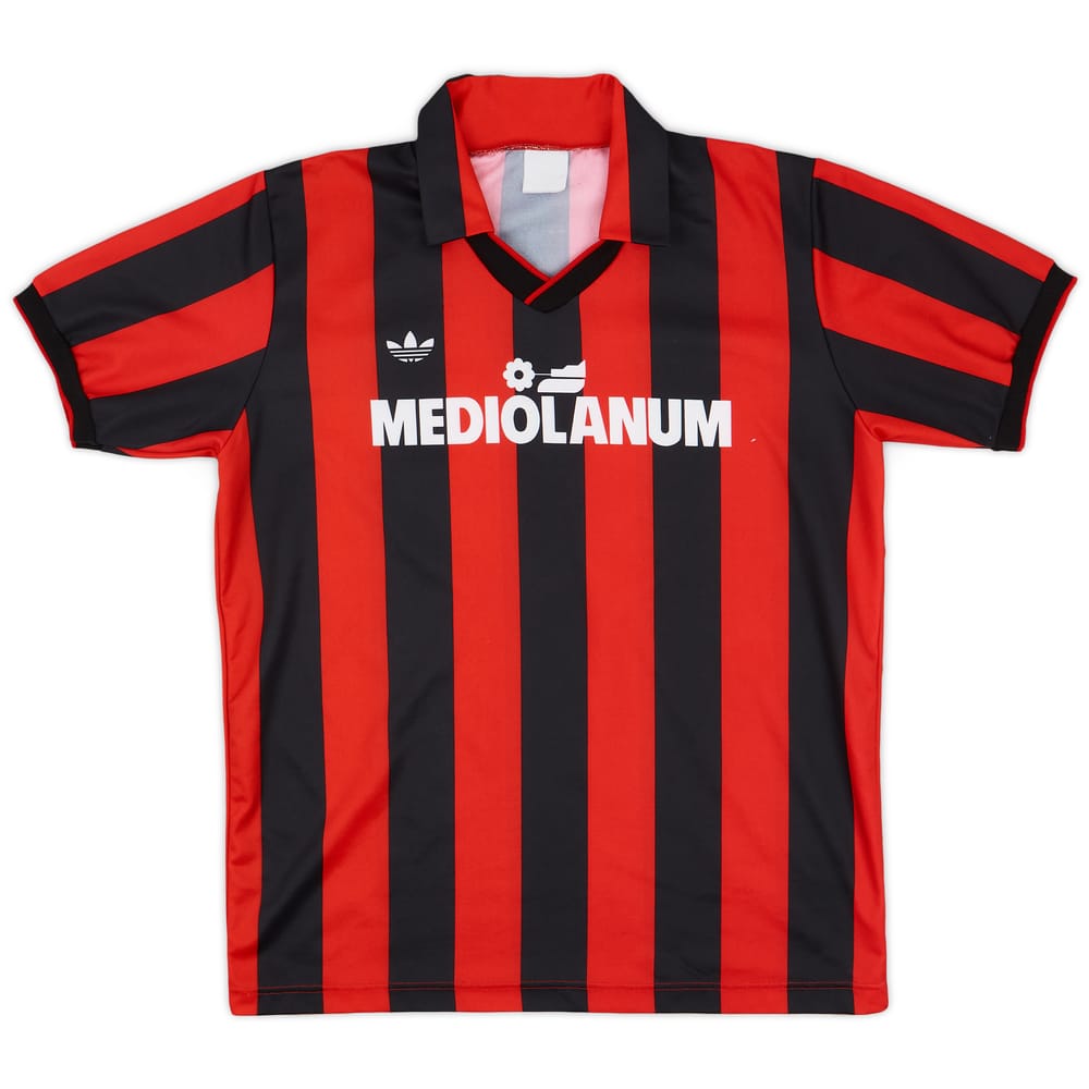 1990-91 AC Milan Home Shirt #18 - 6/10 - (XL)