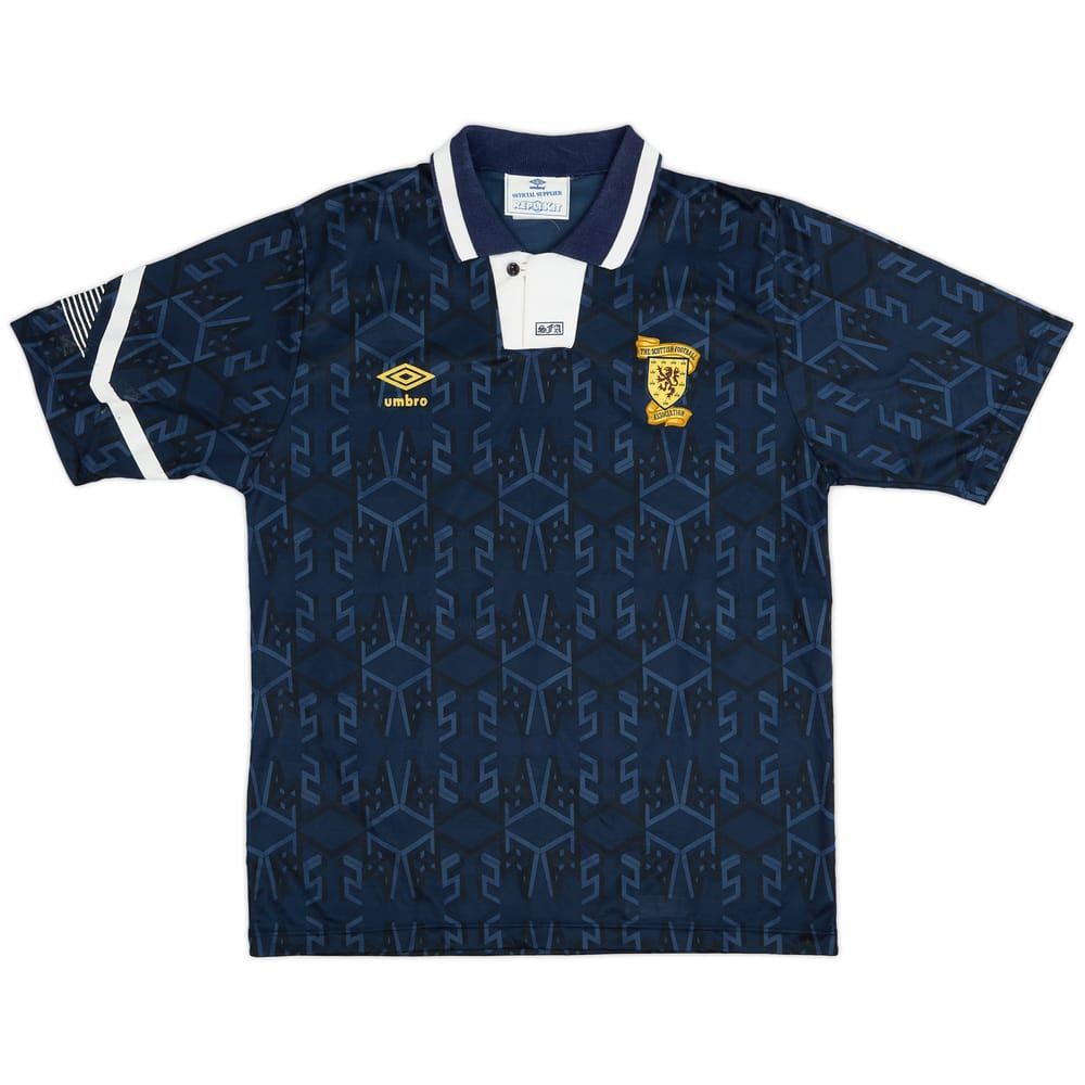 1991-94 Scotland Home Shirt - 7/10 - (L)